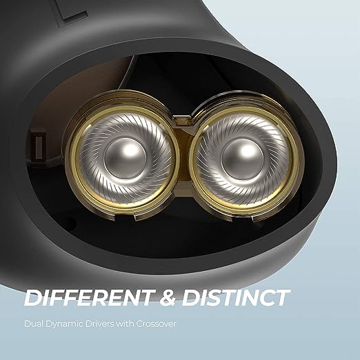 SOUNDPEATS TruEngine SE True Wireless Earbuds Bluetooth 5.0 in-Ear Headphones, Earphones Built-in Mic, 500 mAh Battery, 27 Hours Playtime, Qualcomm AptX HD Audio, IPX5 Sweat-Proof (Black) SOUNDPEATS TruEngine SE True Wireless Earbuds Bluetooth 5.0 in-Ear Headphones, Earphones Built-in Mic, 500 mAh Battery, 27 Hours Playtime, Qualcomm AptX HD Audio, IPX5 Sweat-Proof (Black)